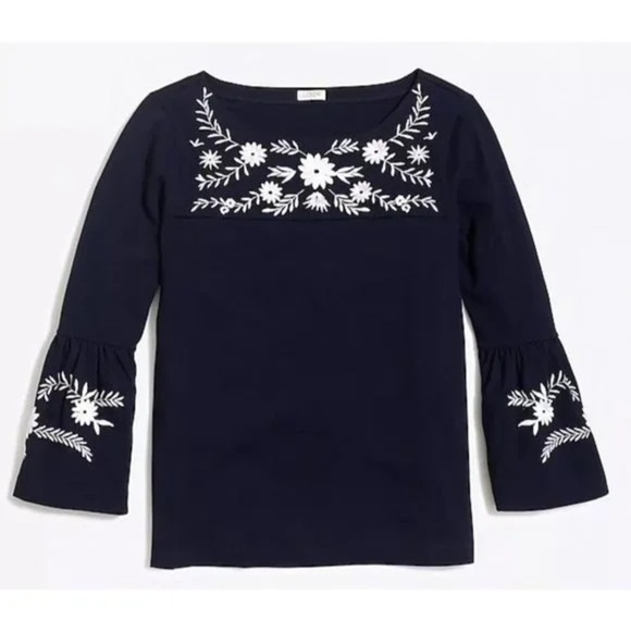 Journey Blouse Navy
